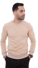 Pull homme beige-evasion