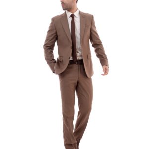 Costume  homme camel