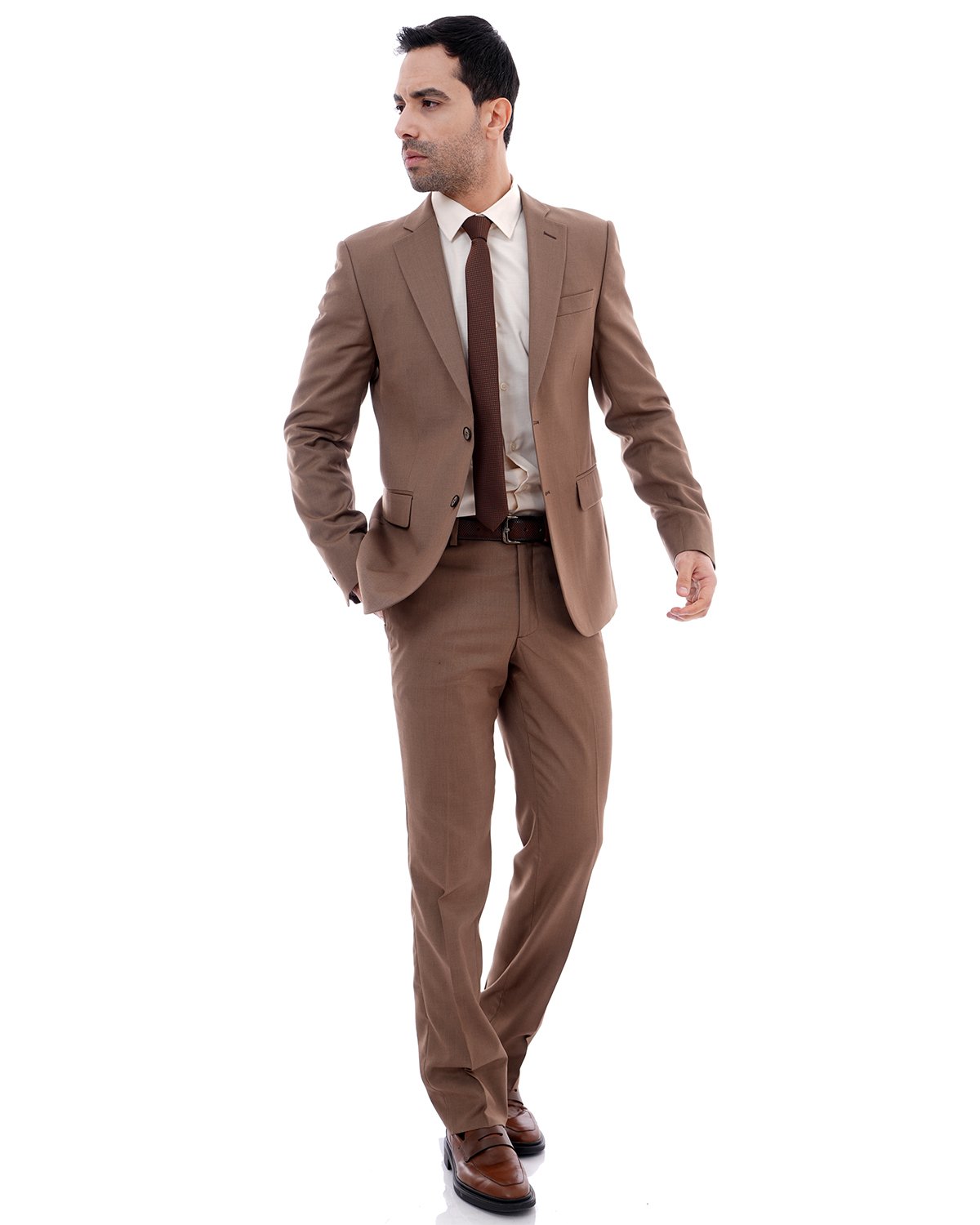 Costume homme camel 1 Costume homme camel