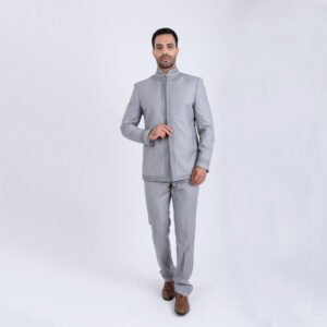 Costume Traditionnel gris cl