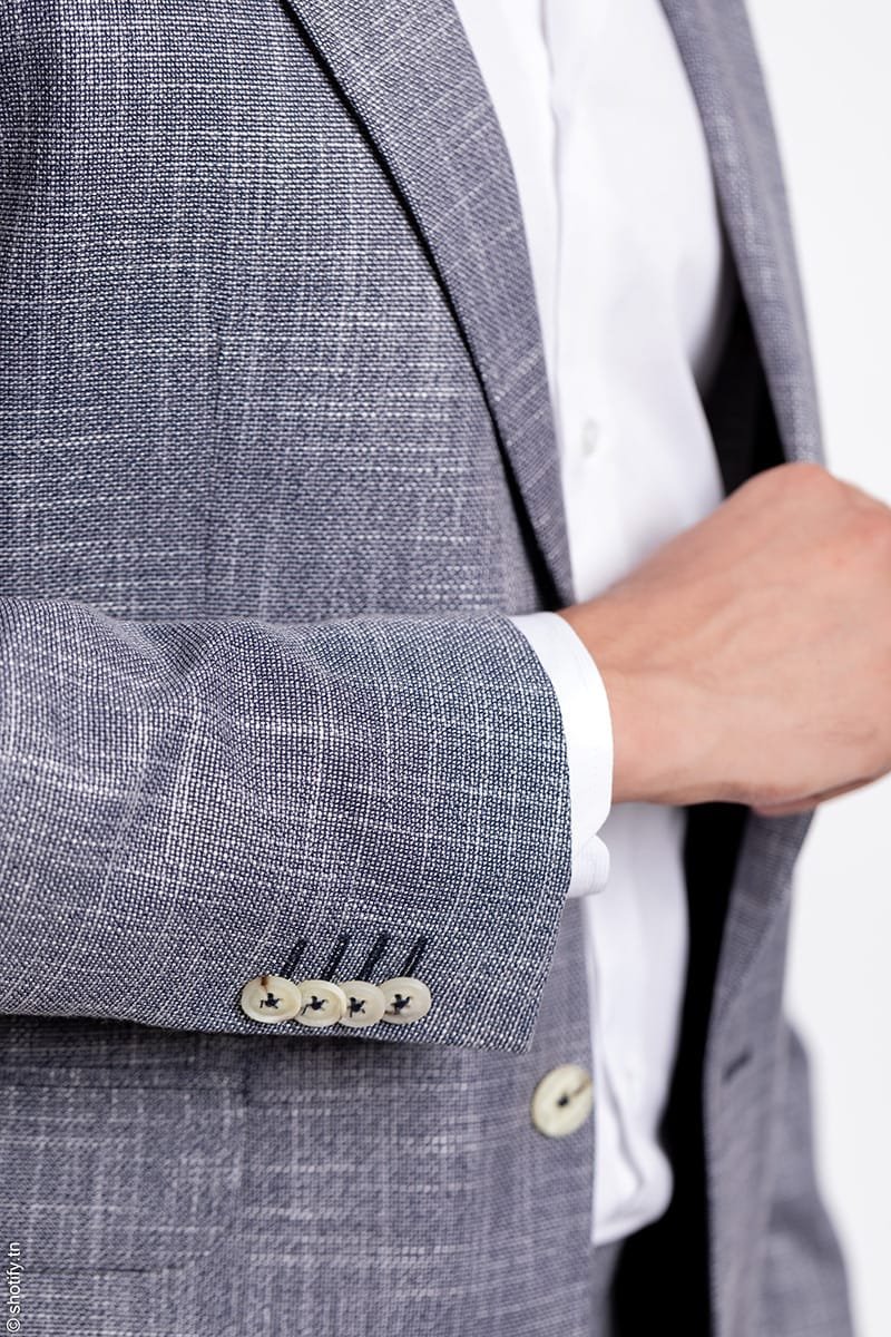 Costume bleu clair 4 Costume bleu clair – Image 4