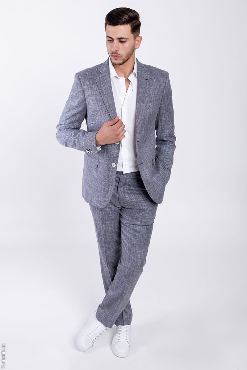 Costume bleu clair 1 Costume bleu clair