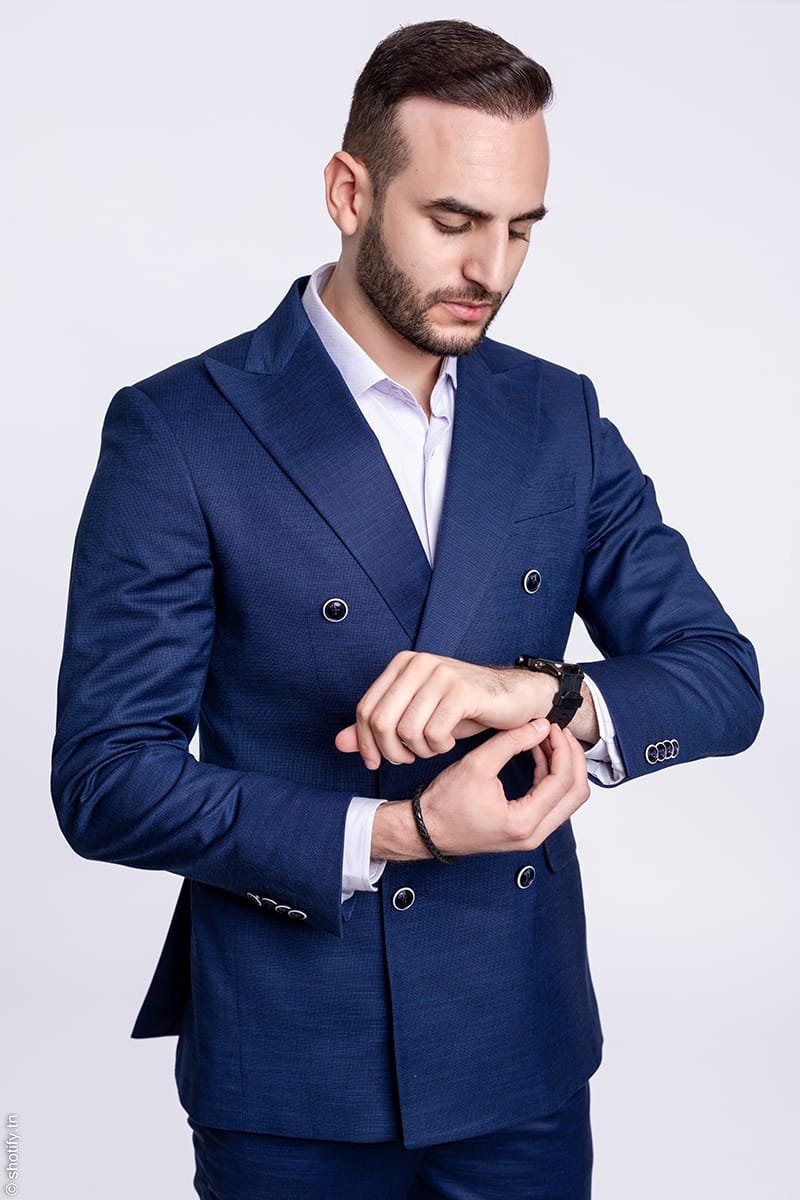 Costume bleu-roi – Image 4