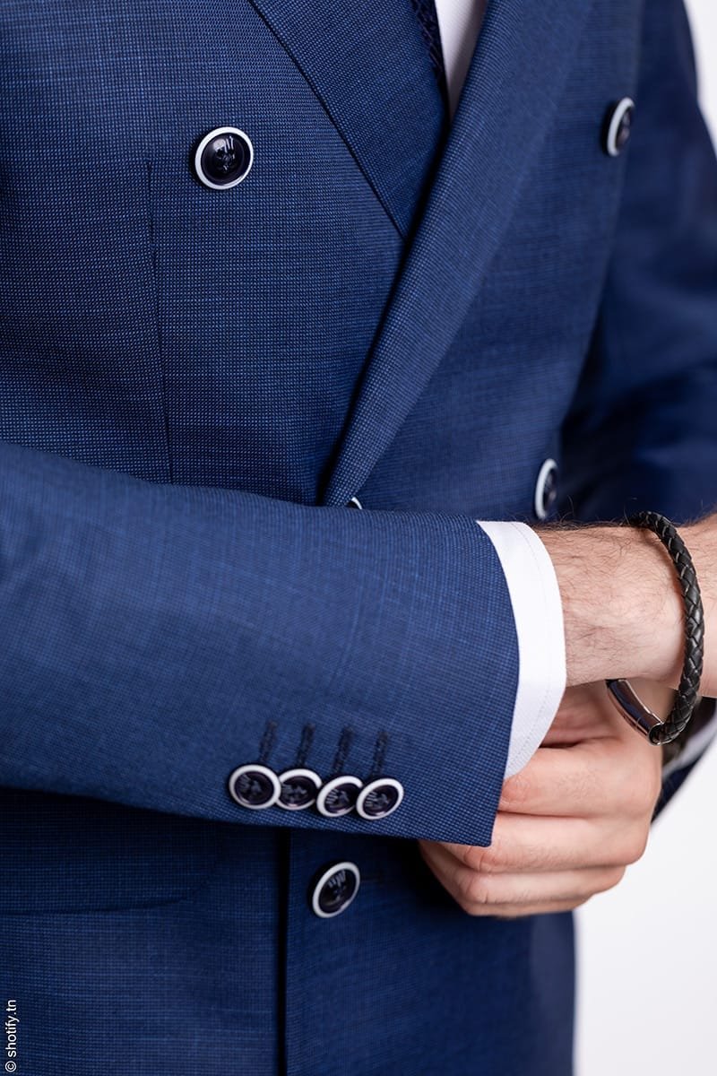 Costume bleu-roi – Image 5