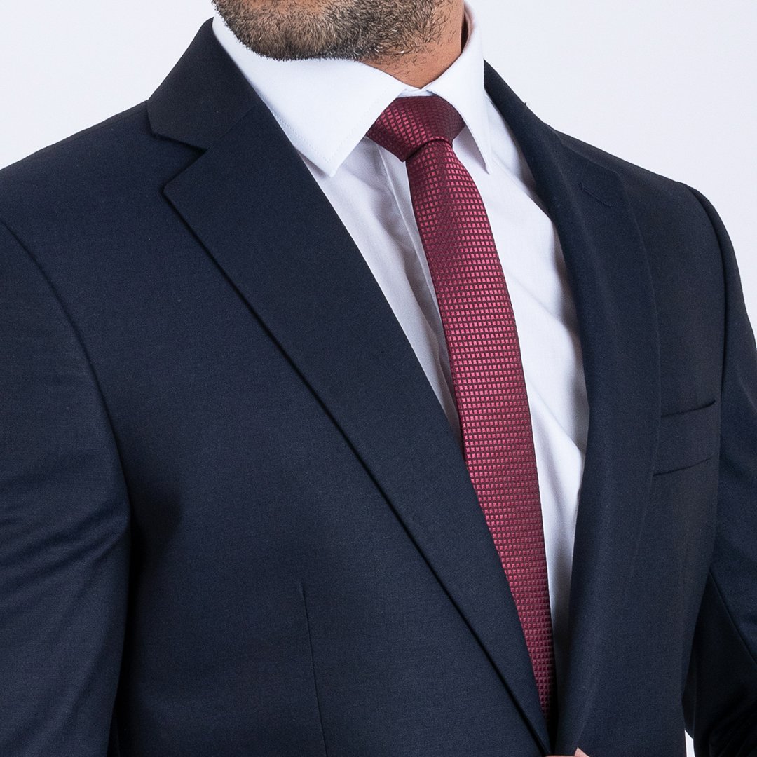 Costume Bleu Nuit Uni 2 Costume Bleu Nuit Uni – Image 2