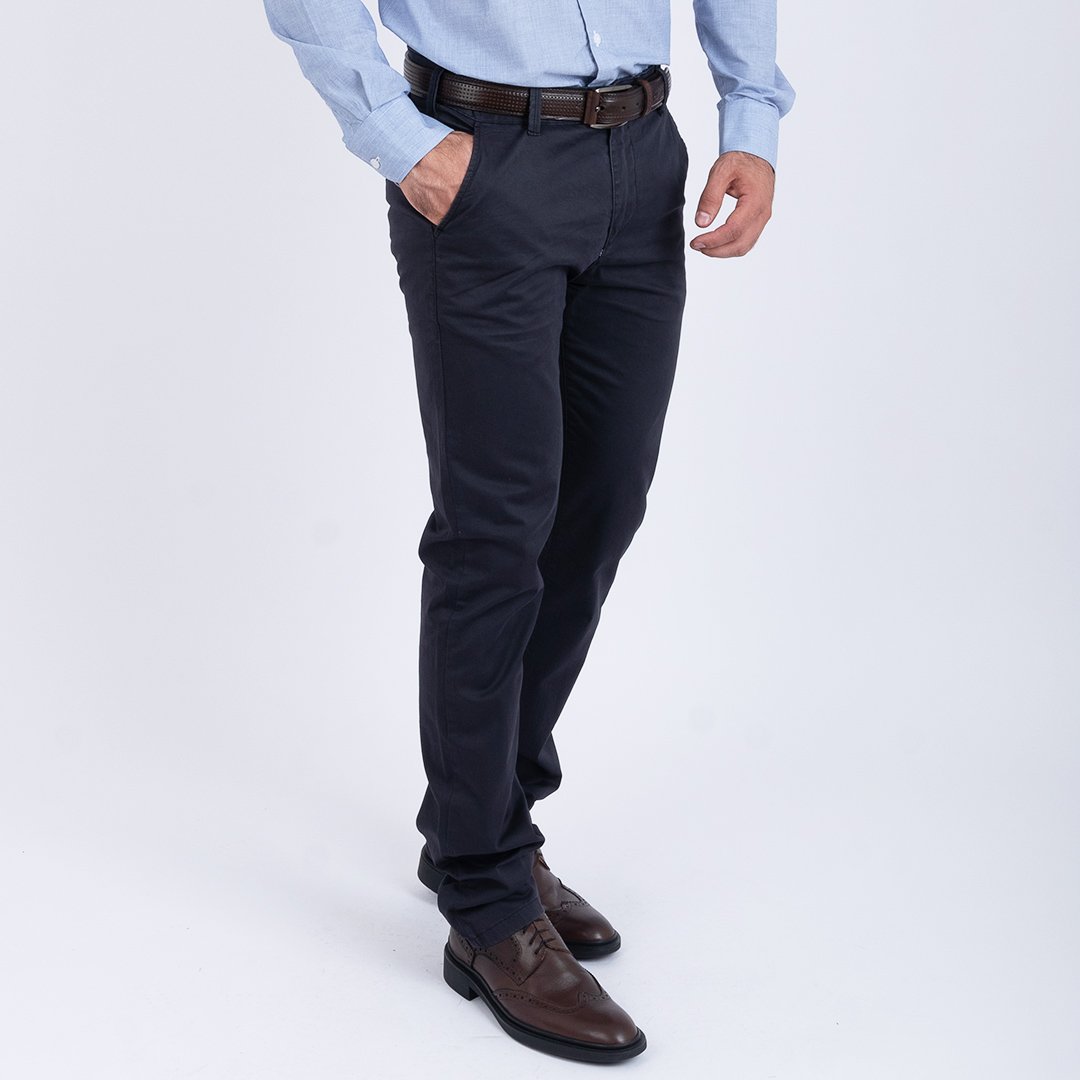 Pantalon Macho Bleu Gris