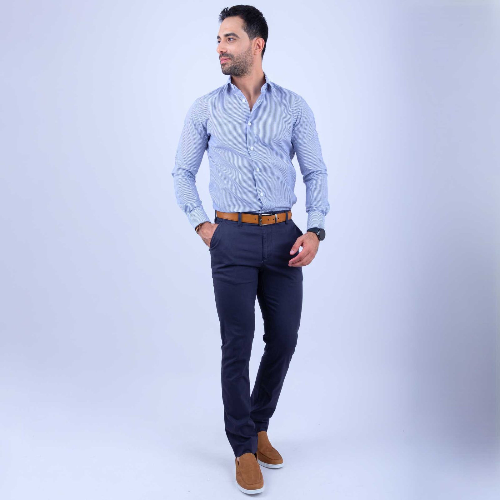 Pantalon Bleu Gris:144 – Image 2