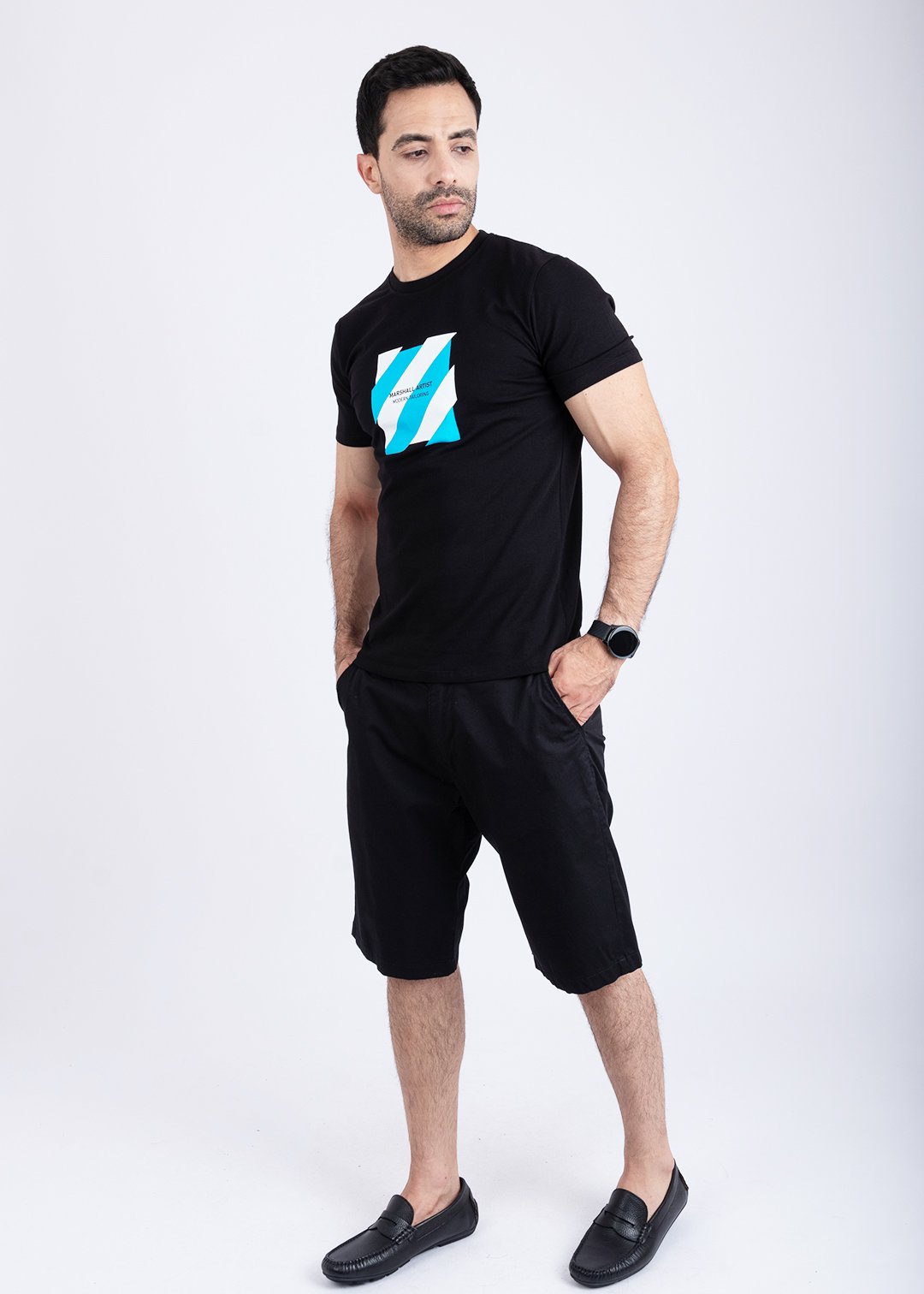 T-shirt noir ref140 3 T-shirt noir ref140 – Image 3