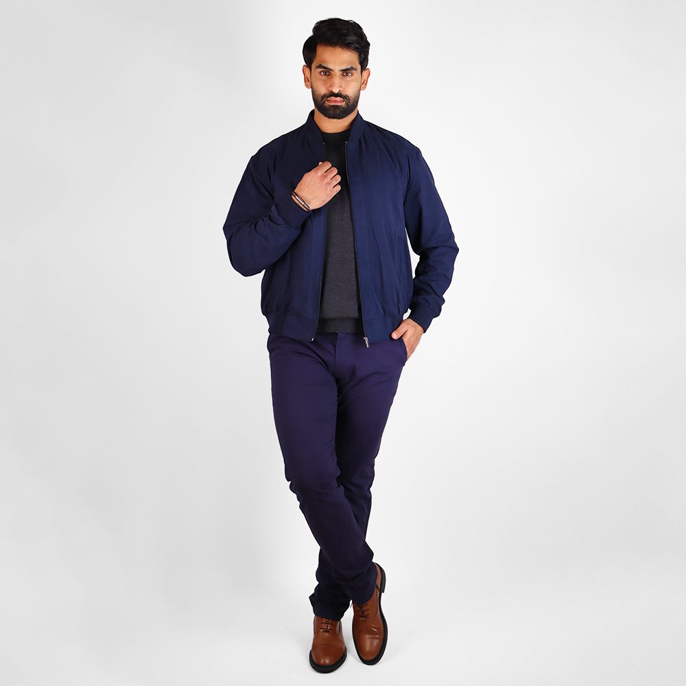 Blouson Daim Bleu 4 Blouson Daim Bleu – Image 4