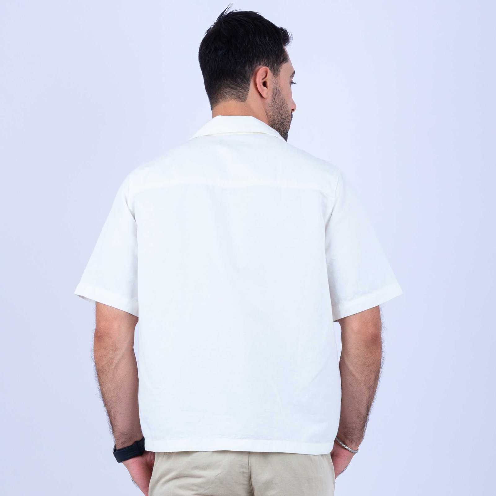 Chemise Lin Créme 3 Chemise Lin Créme – Image 3