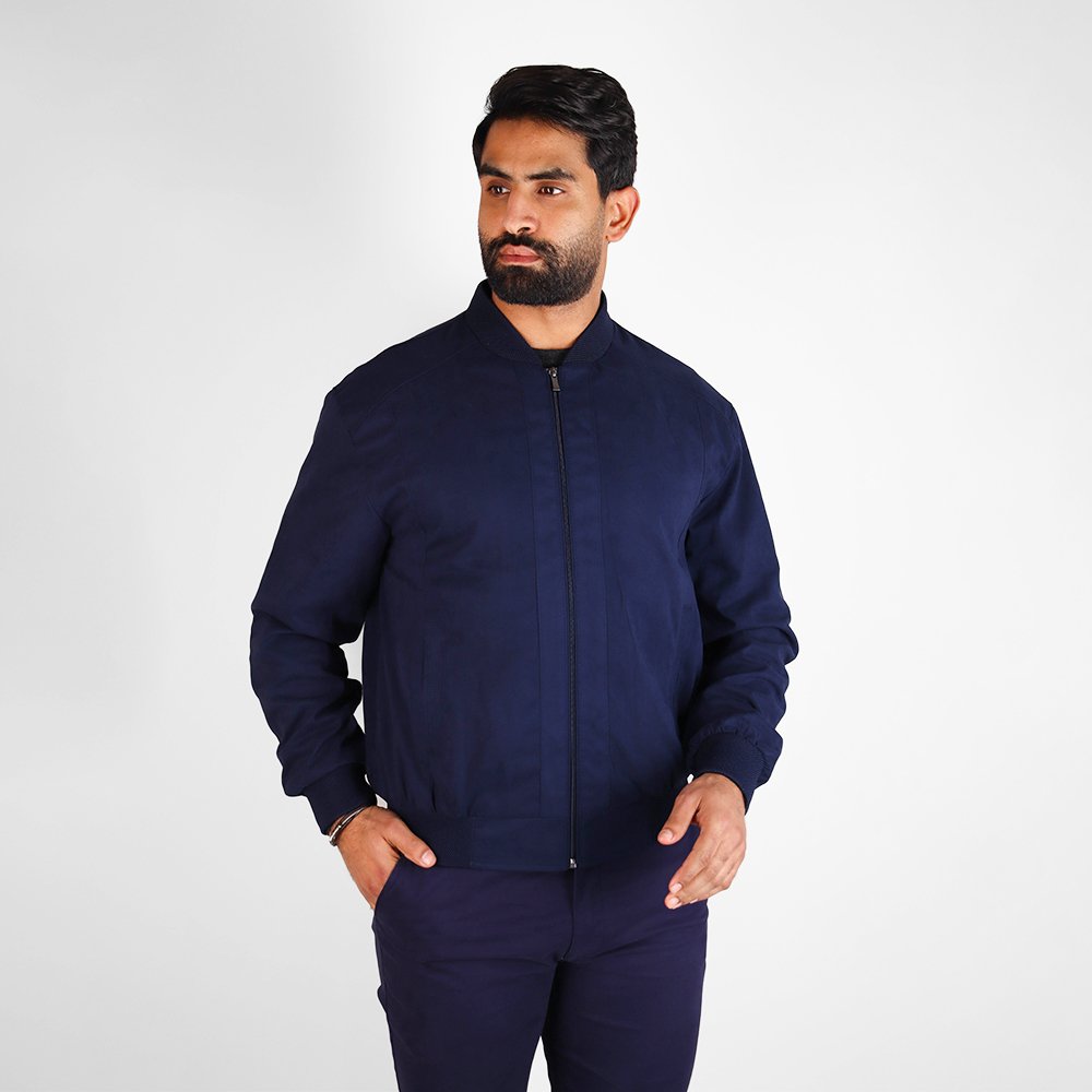 Blouson Daim Bleu 1 Blouson Daim Bleu
