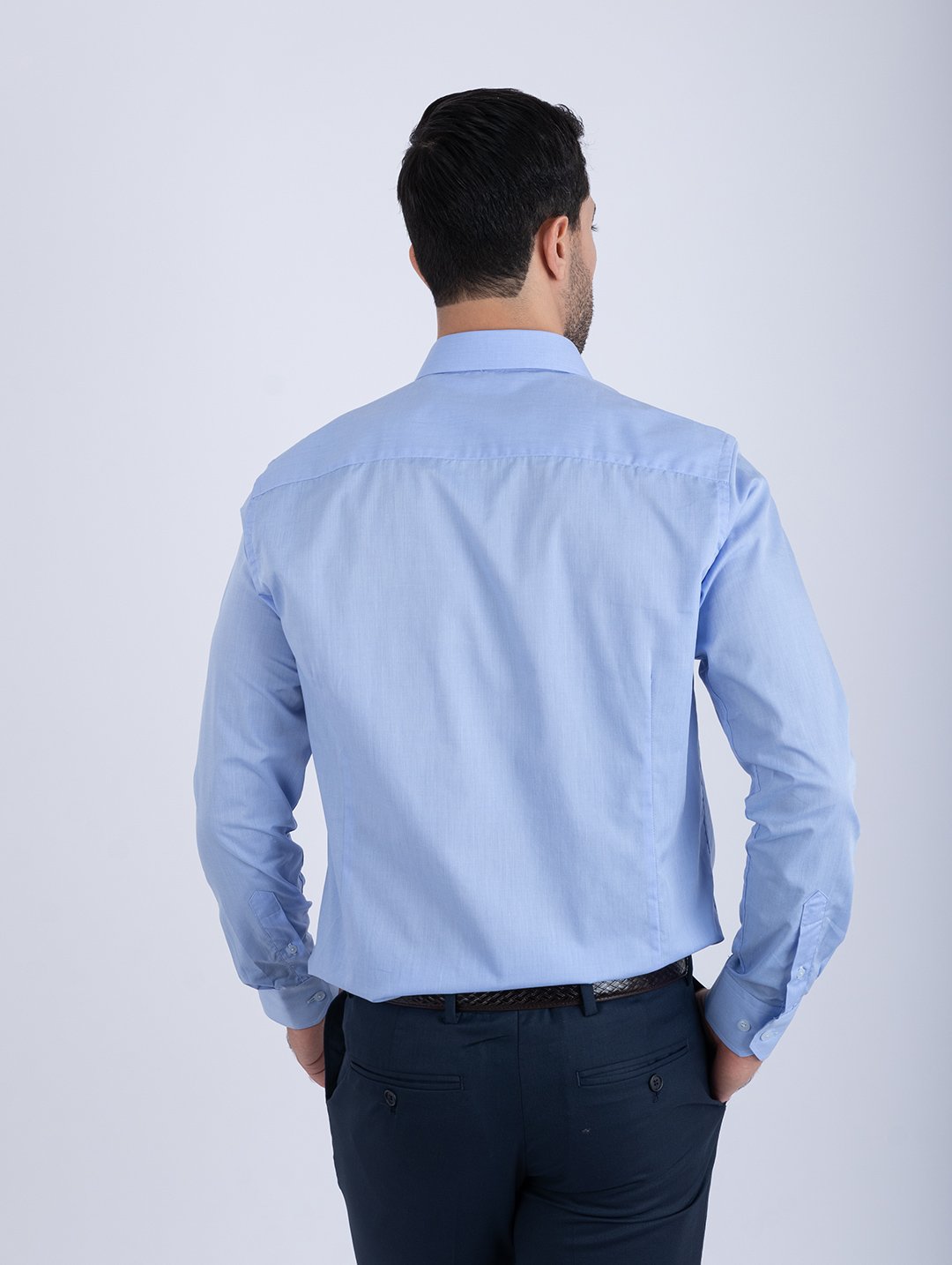 Chemise bleu ref209 3 Chemise bleu ref209 – Image 3