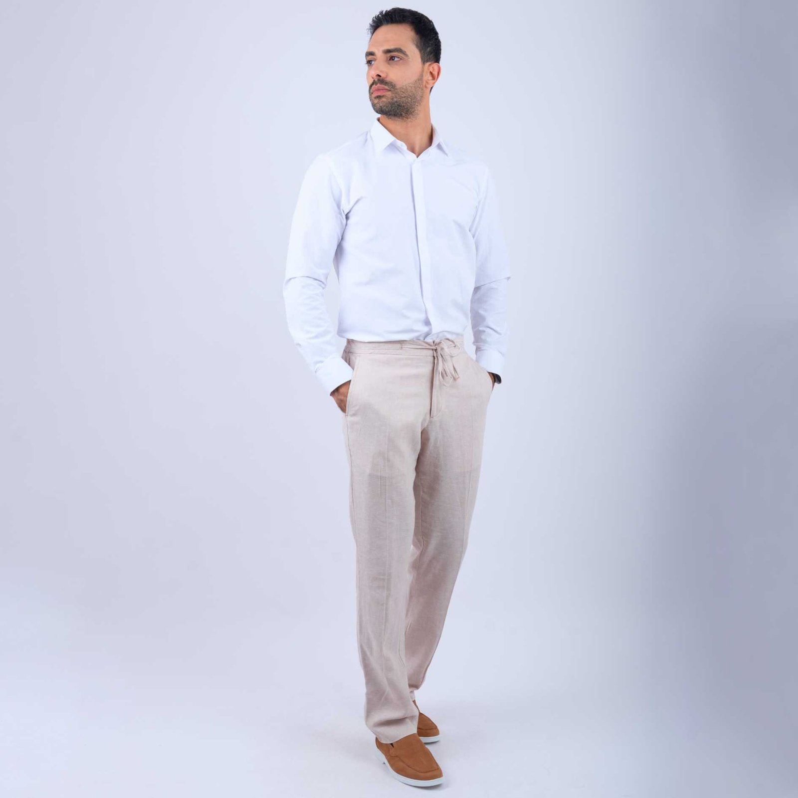 Costume Lin Beige 5 Costume Lin Beige – Image 5