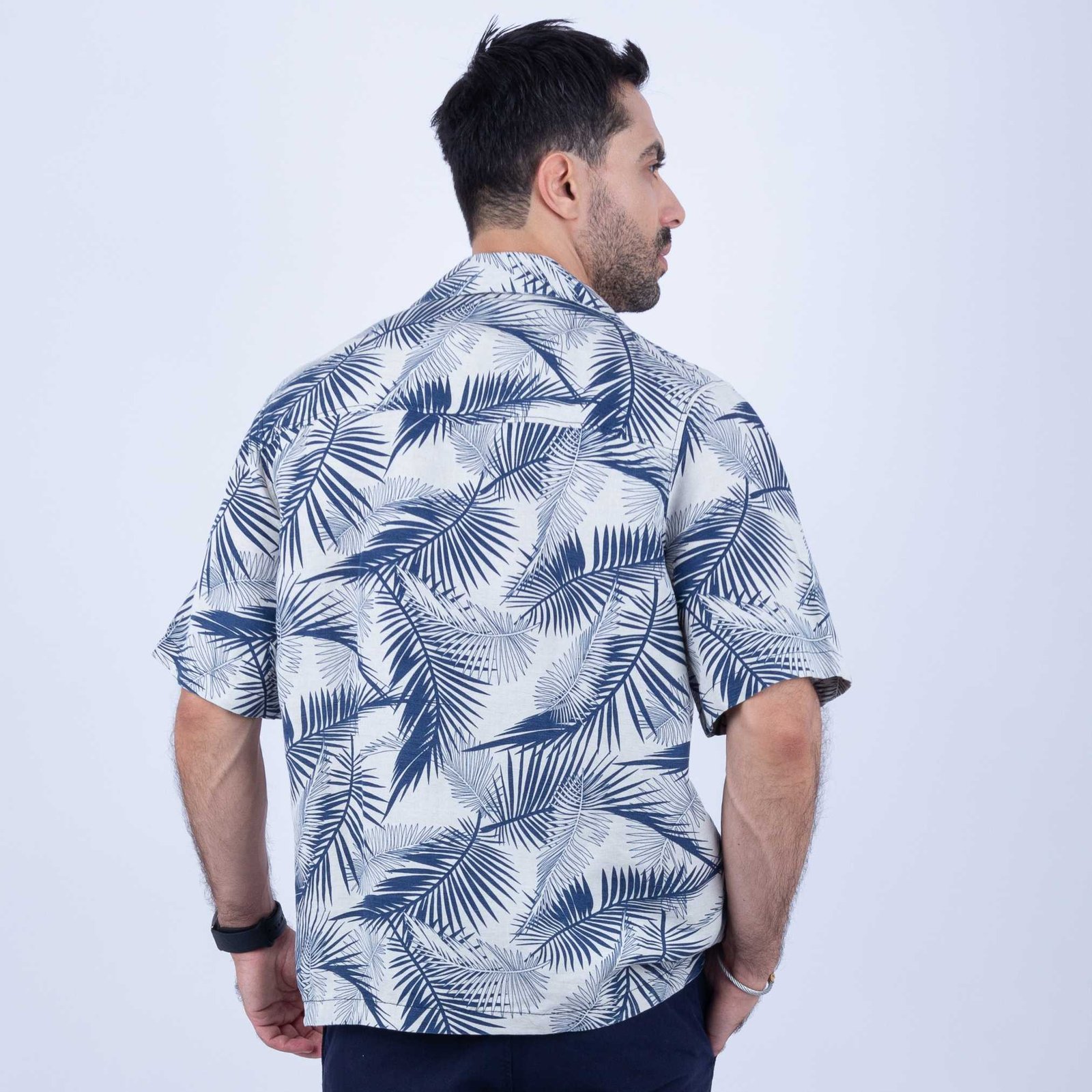 Chemise Lin Bleu 4 Chemise Lin Bleu – Image 4