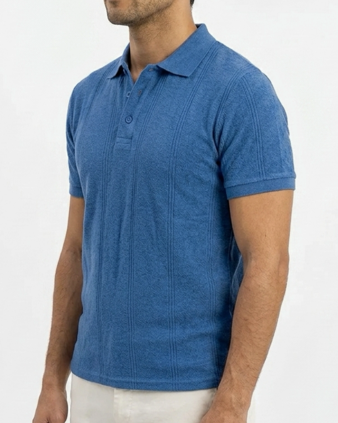 Polo Homme Bleu Roi 3 Polo Homme Bleu Roi – Image 3