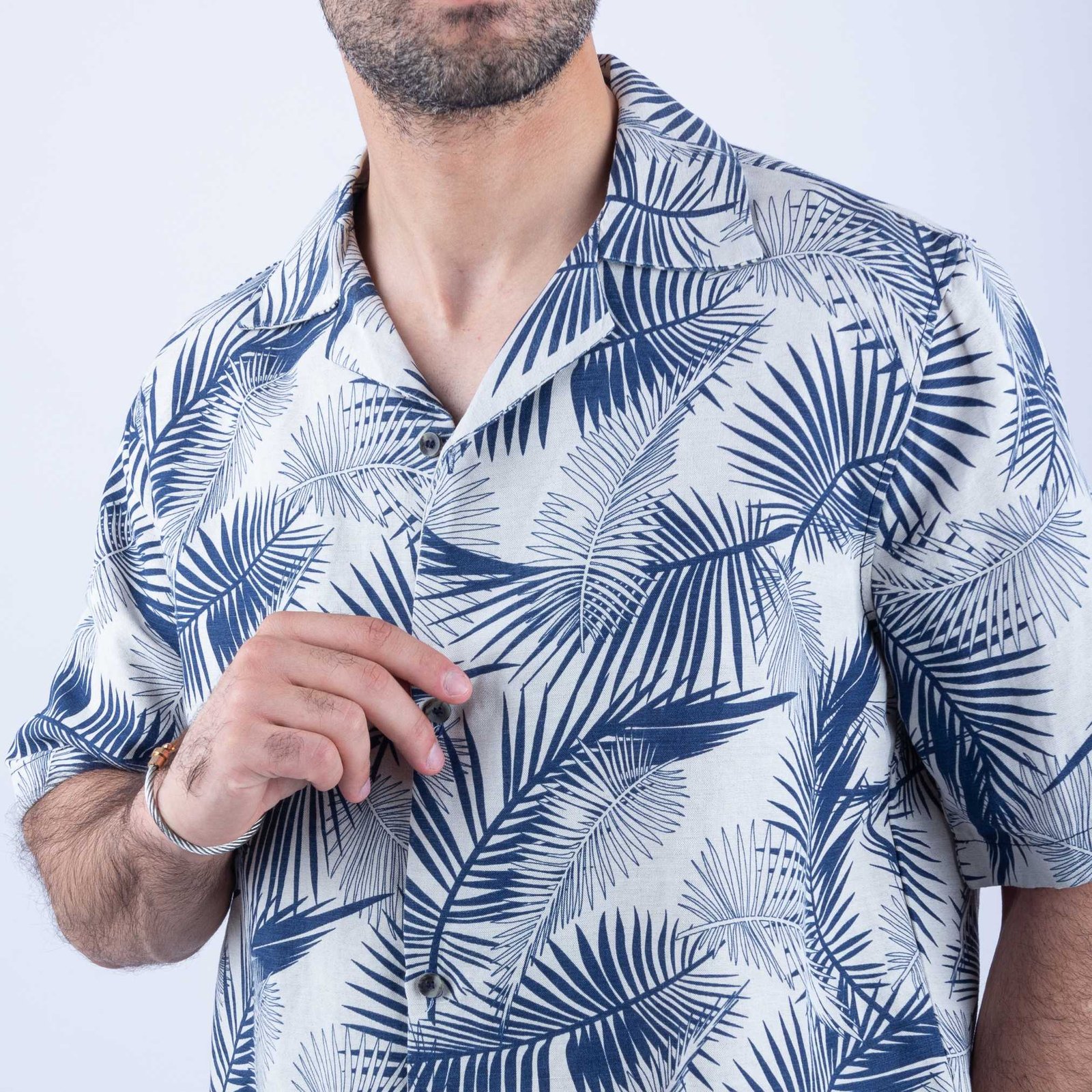 Chemise Lin Bleu 3 Chemise Lin Bleu – Image 3