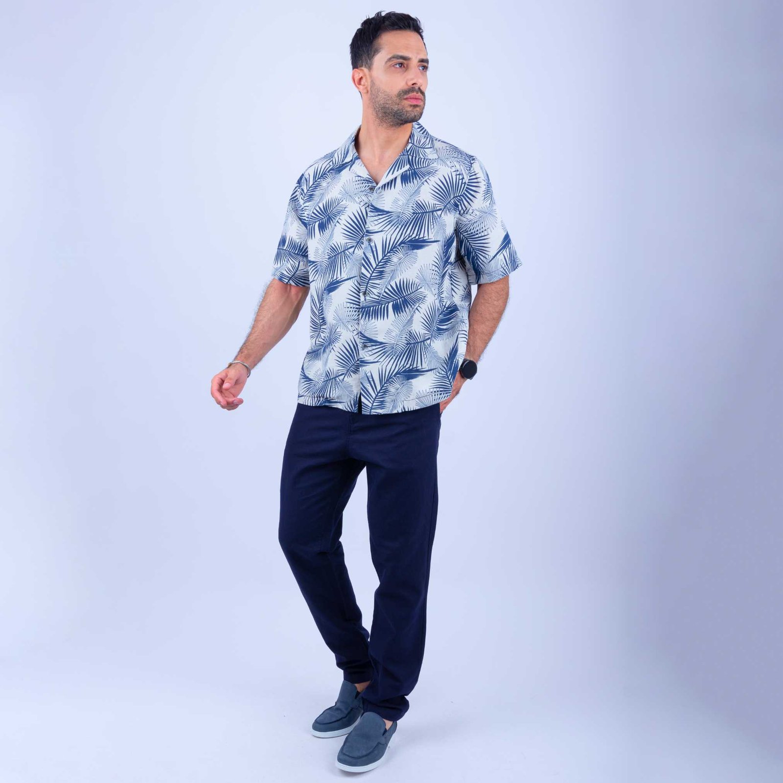 Chemise Lin Bleu 6 Chemise Lin Bleu – Image 6