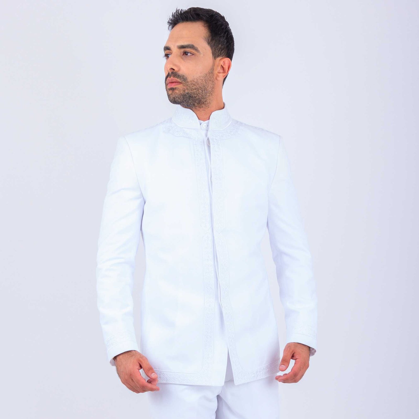 Costume Traditionnel Blanc 1 Costume Traditionnel Blanc