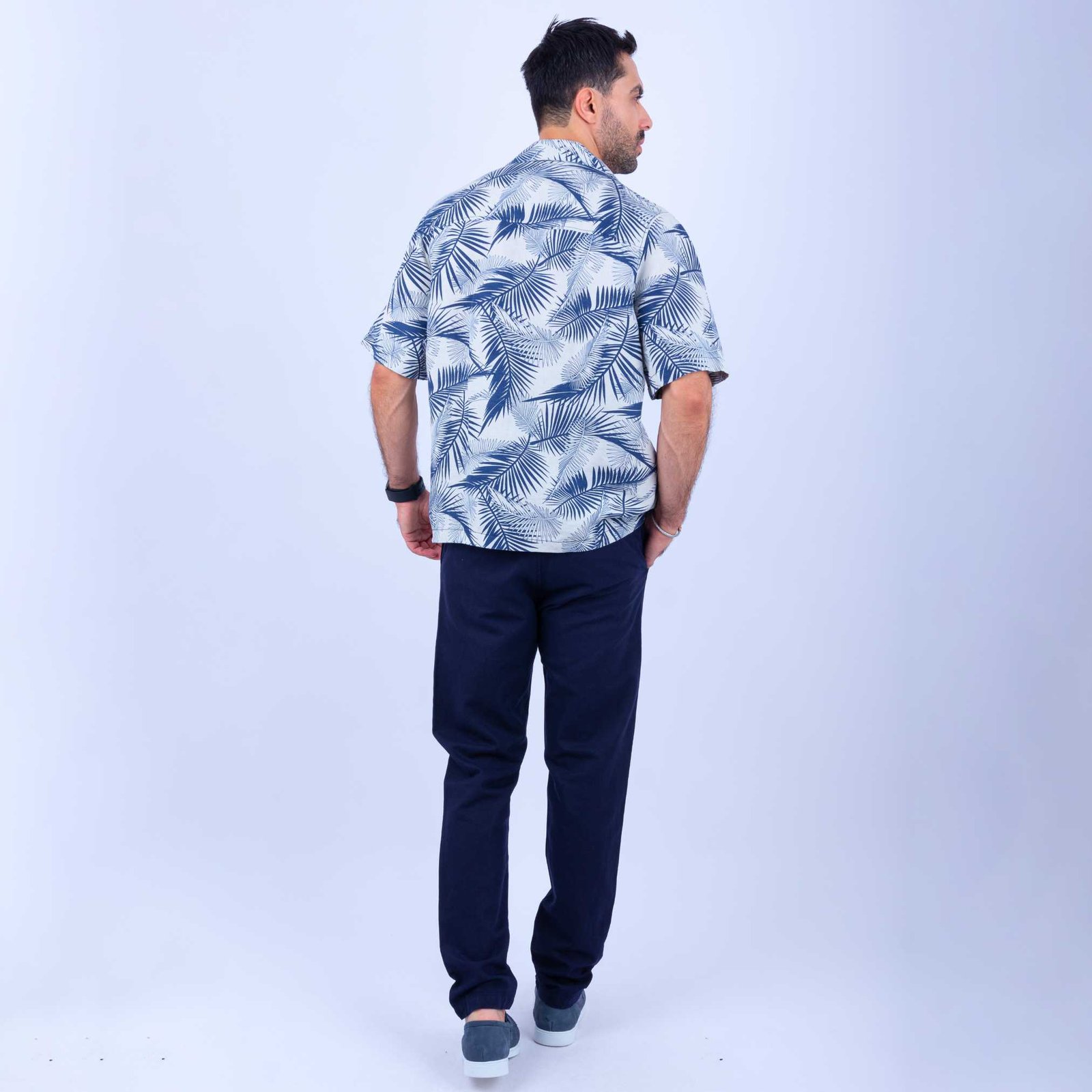 Chemise Lin Bleu 7 Chemise Lin Bleu – Image 7