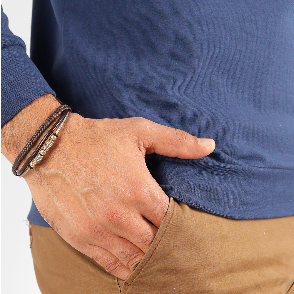 Pull Col Cheminé Bleu Roi – Image 2