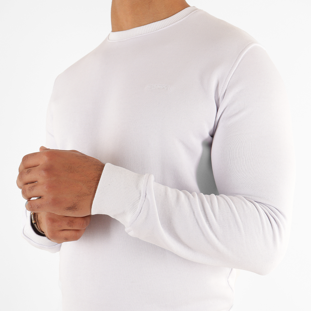 Pull Sport Blanc – Image 2