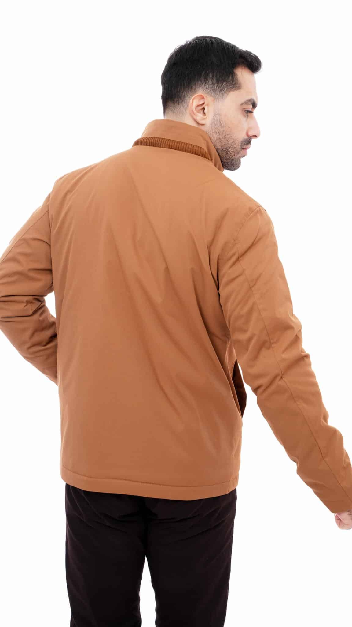 Blouson homme Premium camel – Image 5