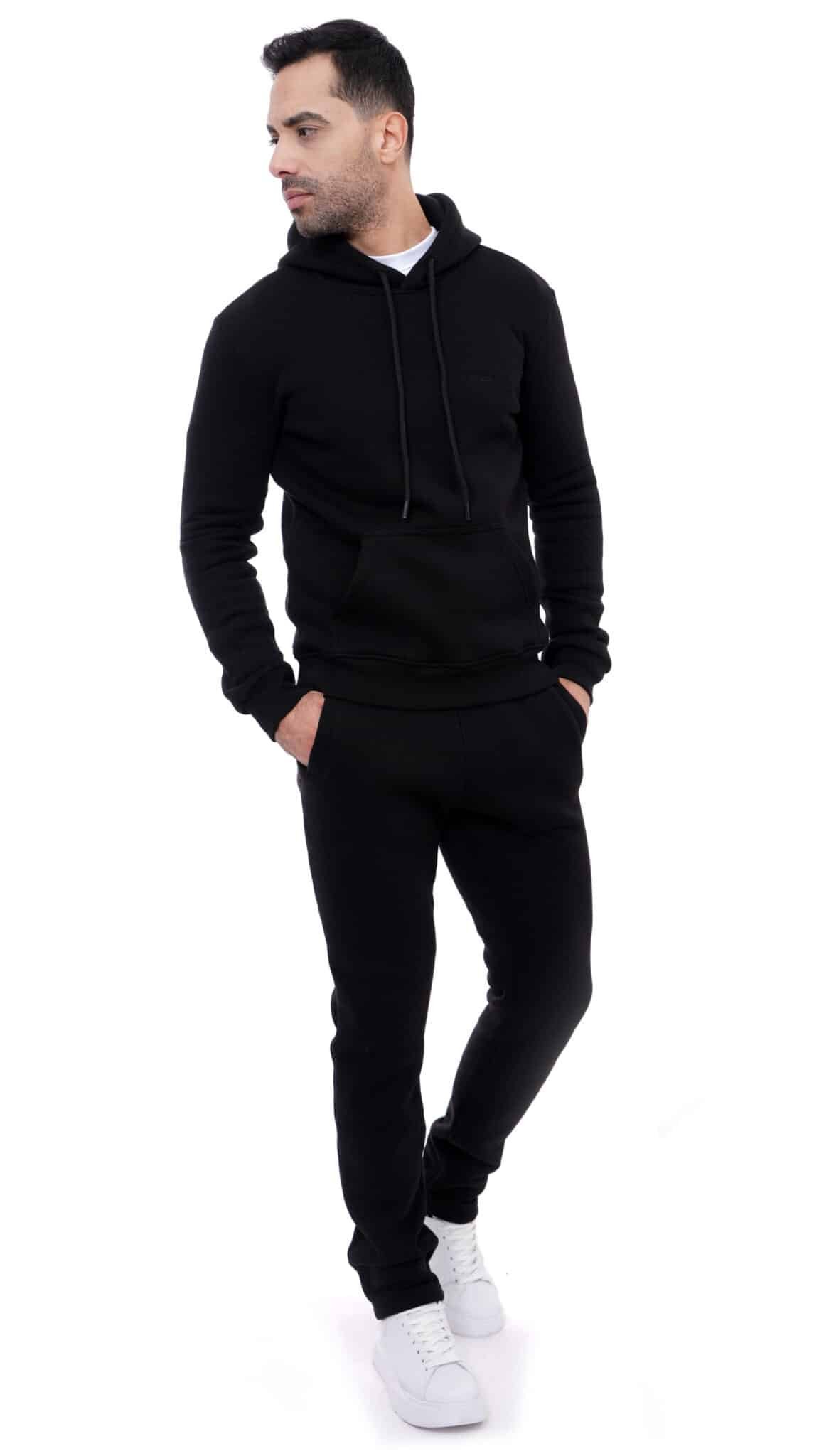 Sweat Capuche Noir – Image 4