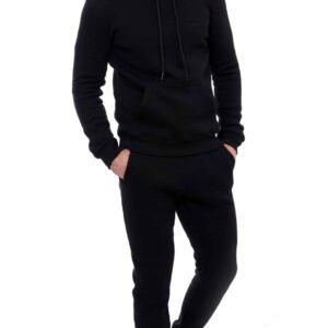 Survêtement capuche Homme Noir