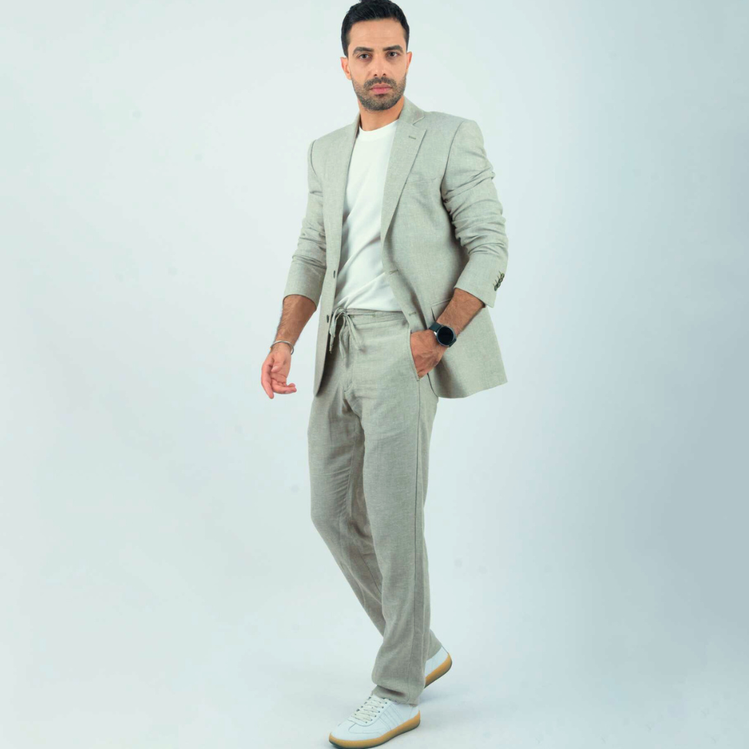 Costume Lin Vert 1 Costume Lin Vert