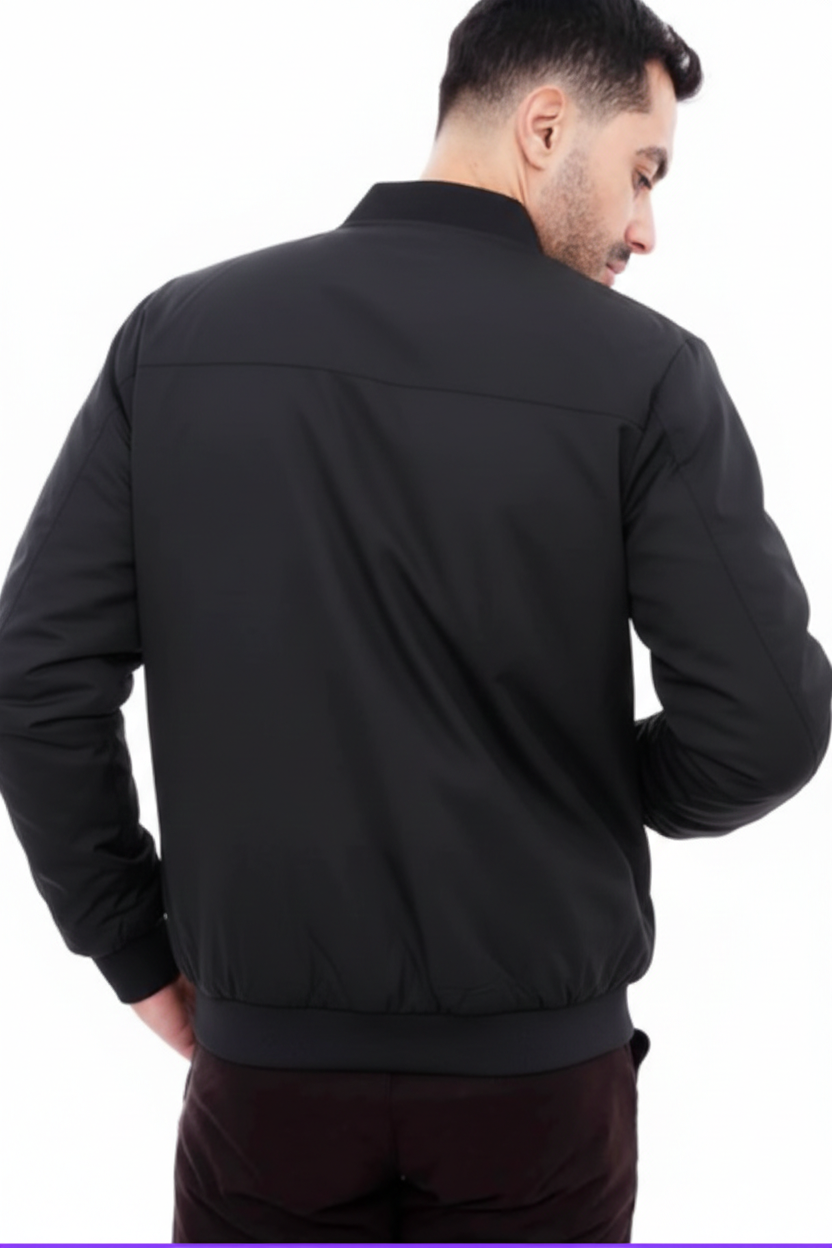 Blouson homme Noir 4 Blouson homme Noir – Image 4