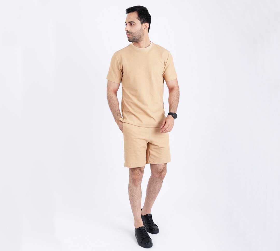 Set coton kaki 1 Set coton kaki