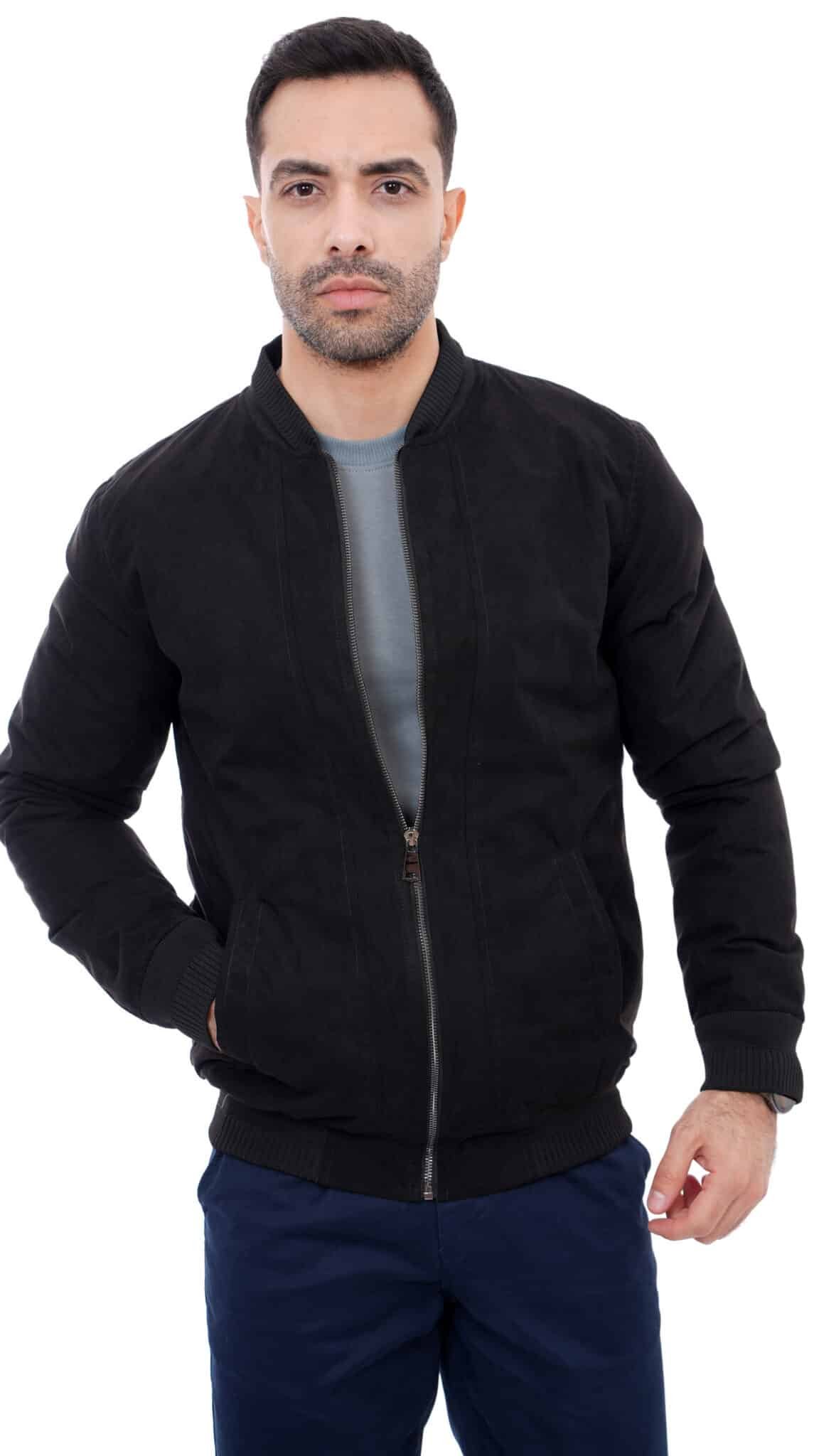Blouson Daim Noir