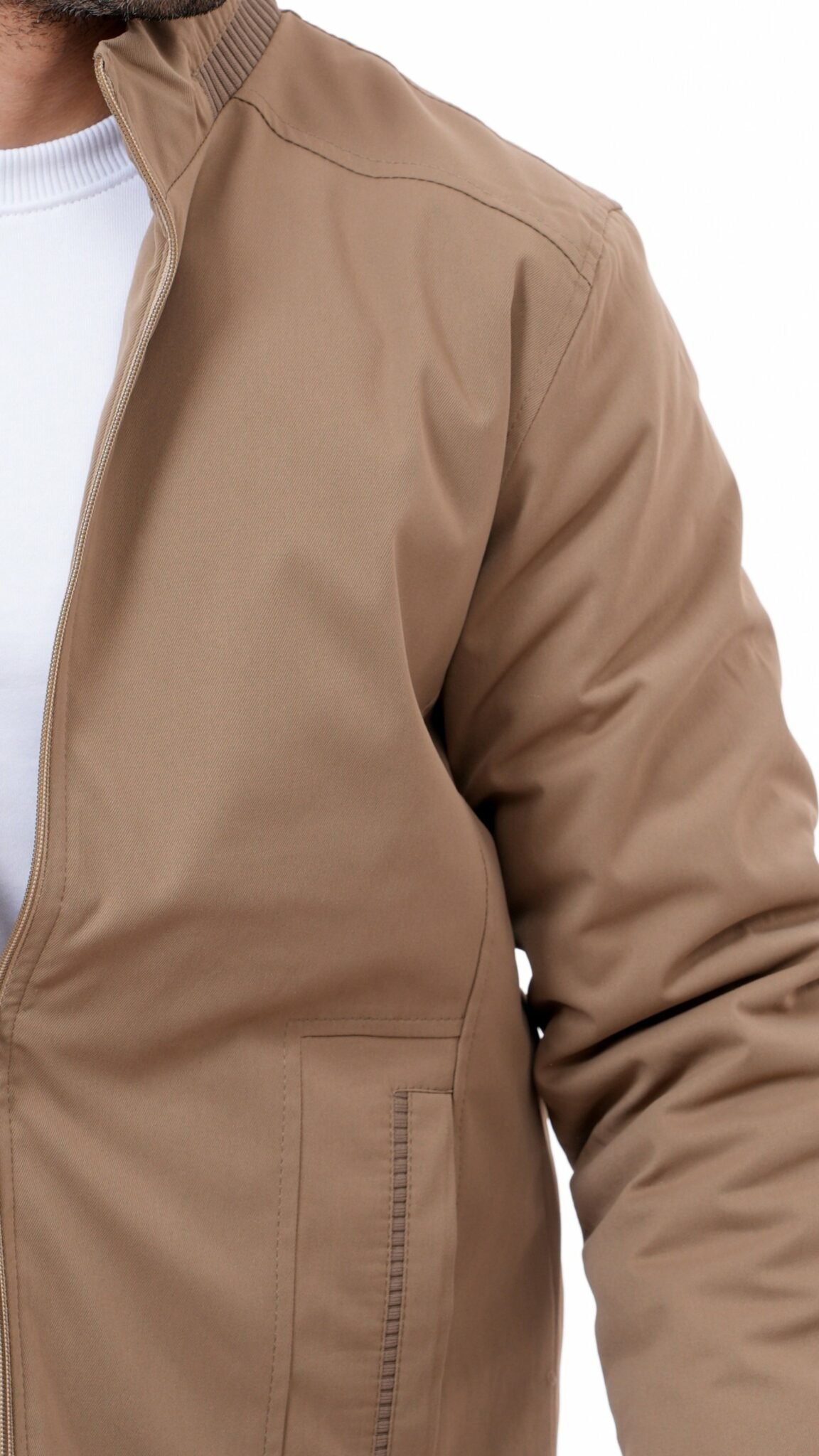 Blouson Casual kaki – Image 3