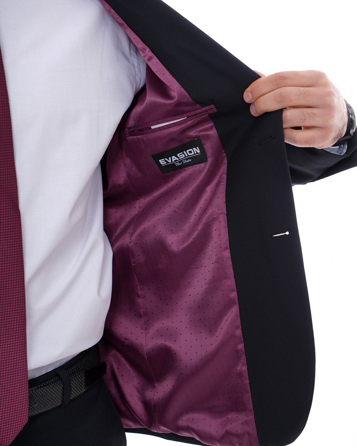 Costume homme noir 9 Costume homme noir – Image 9