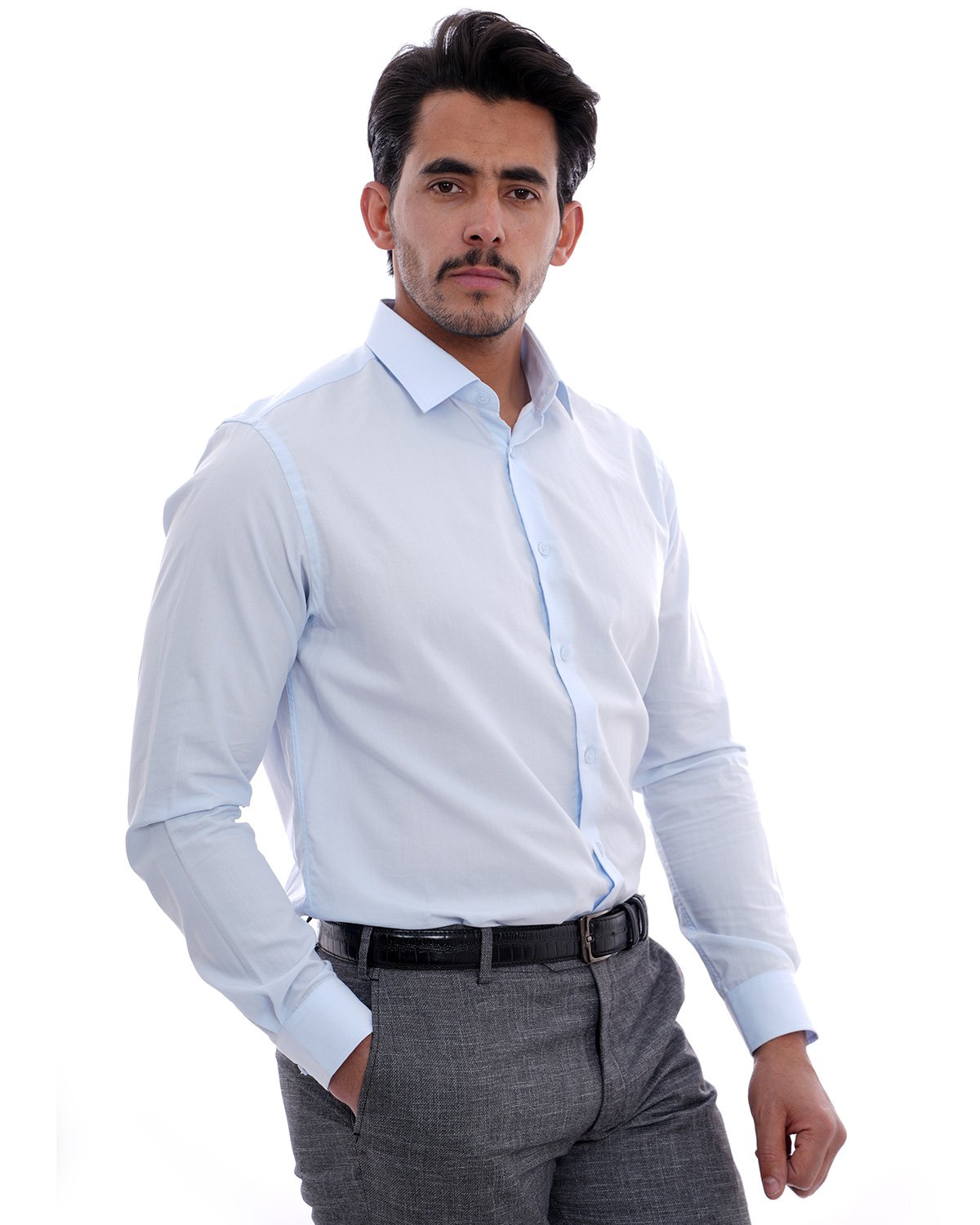 Chemise bleu ref:217 2 Chemise bleu ref:217 – Image 2