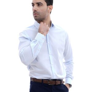 home 37 Chemise Ciel Rayure