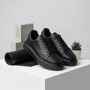 Chaussures Homme en Cuir Noir