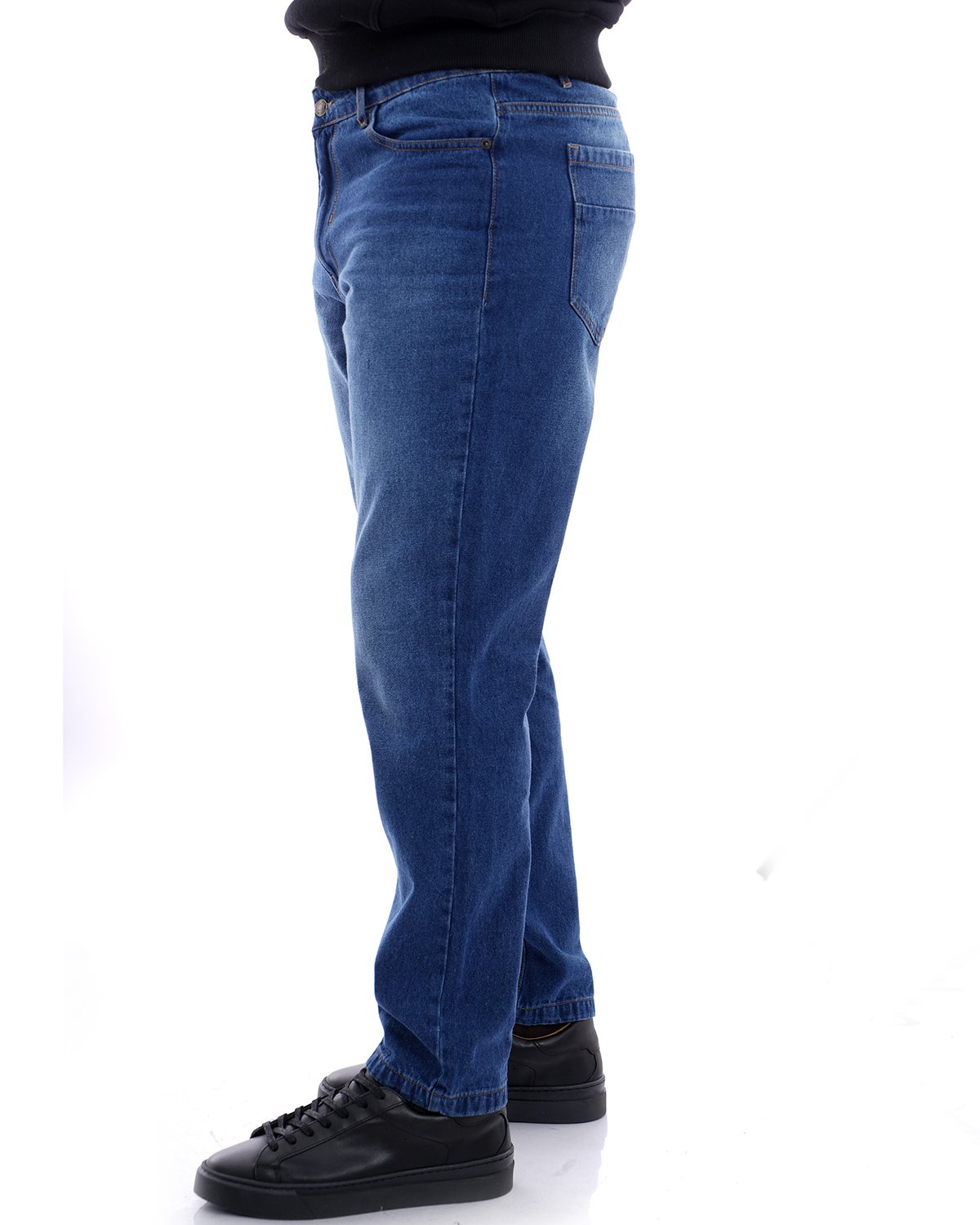 Pantalon Jean Buggy Bleu clair 3 Pantalon Jean Buggy Bleu clair – Image 3