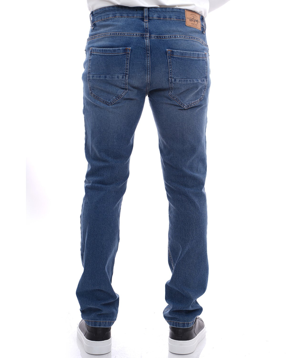 Jean Bleu Homme - Coupe Ajustée 3 Jean Bleu Homme - Coupe Ajustée – Image 3