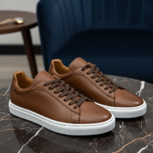 Chaussures Prestige  en Cuir camel