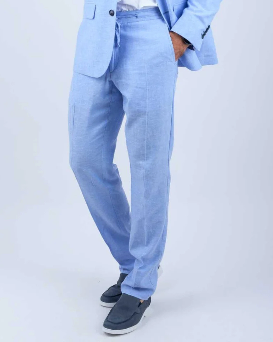 Pantalon Lin ciel 3 Pantalon Lin ciel – Image 3