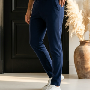 pantalon chino bleu marine
