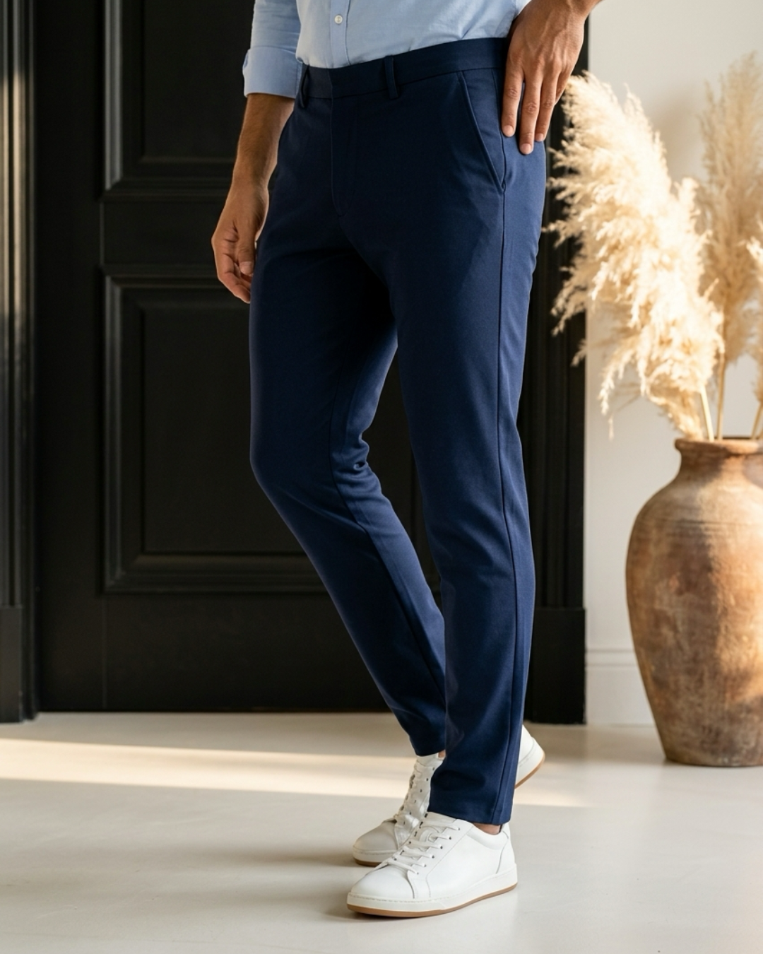 pantalon chino bleu marine homme 1 pantalon chino bleu marine