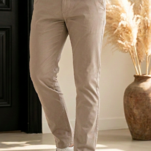 pantalon chino beige