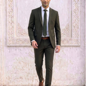 costume homme Vert Foncé