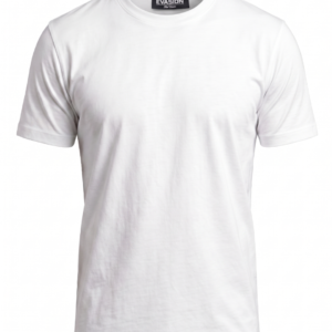 T-Shirt Blanc Col Rond Premium pour Homme