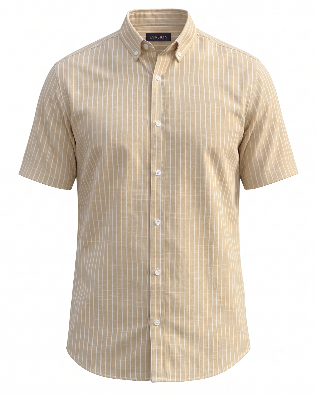 Chemise Lin Homme Beige 4 Chemise Lin Homme Beige – Image 4