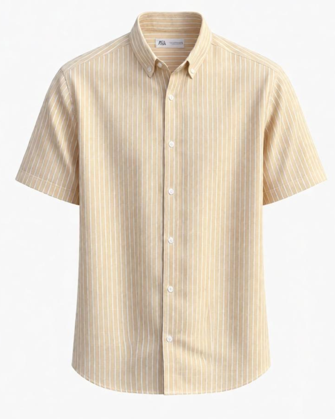 Chemise Lin Homme Beige 5 Chemise Lin Homme Beige – Image 5