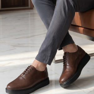 Chaussures Marron cuir confortable