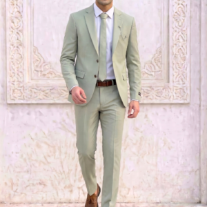 Costume Vert Clair Homme